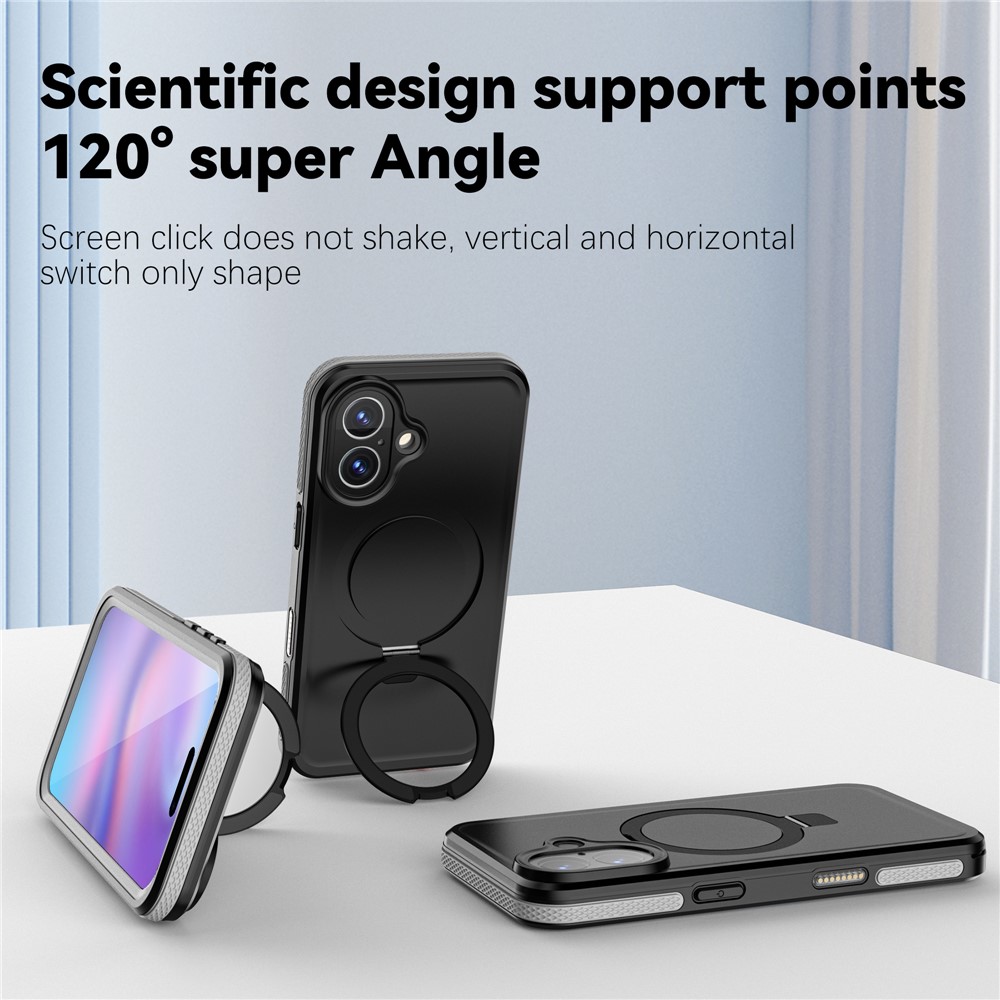 REDPEPPER REDPEPPER iPhone 17 Skal MagSafe Kickstand Vattentät IP68 - Teknikhallen.se