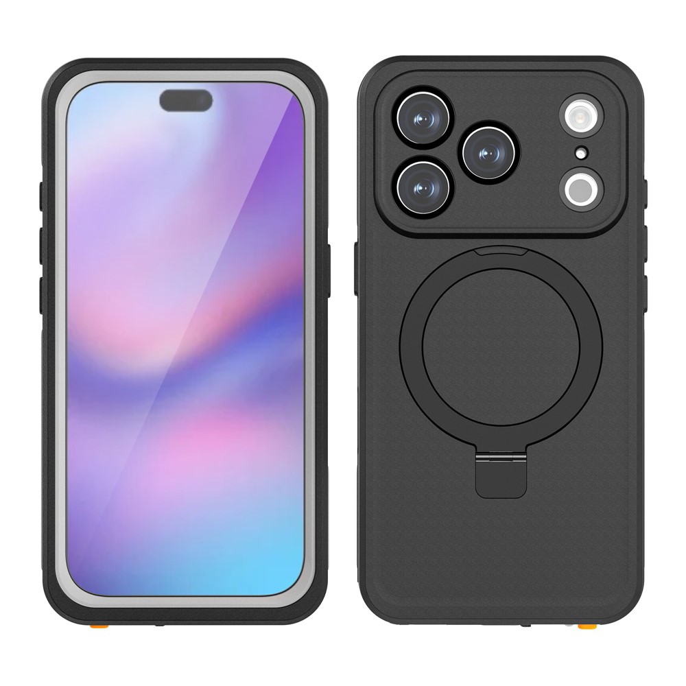 REDPEPPER REDPEPPER iPhone 17 Pro Skal MagSafe Kickstand Vattentät IP68 - Teknikhallen.se