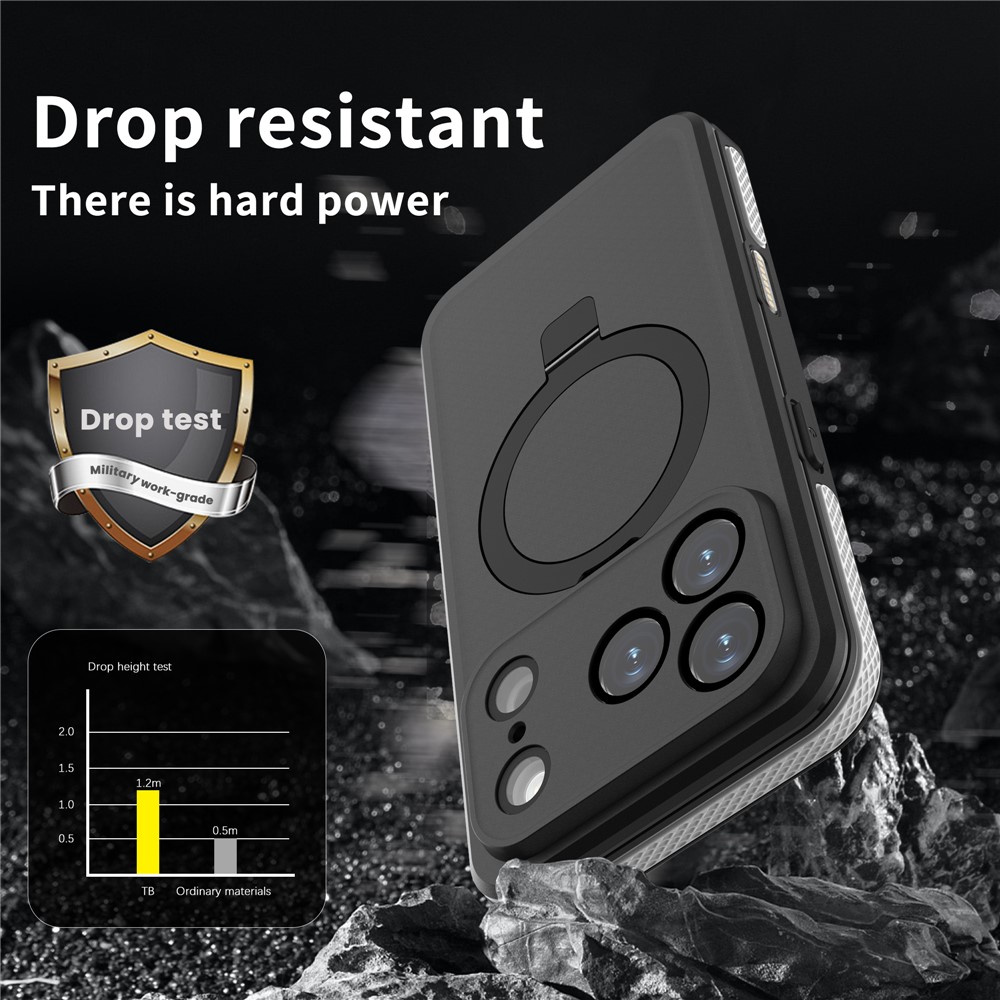 REDPEPPER REDPEPPER iPhone 17 Pro Skal MagSafe Kickstand Vattentät IP68 - Teknikhallen.se