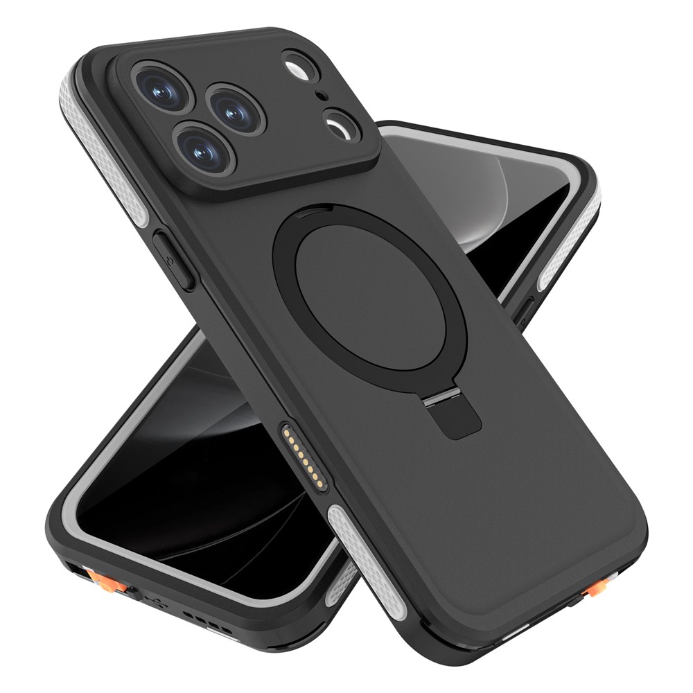 REDPEPPER REDPEPPER iPhone 17 Pro Max Skal MagSafe Kickstand Vattentät IP68 - Teknikhallen.se