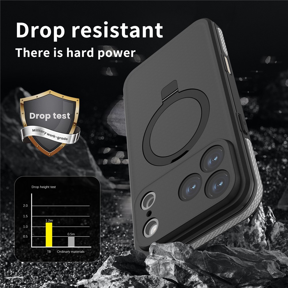 REDPEPPER REDPEPPER iPhone 17 Pro Max Skal MagSafe Kickstand Vattentät IP68 - Teknikhallen.se