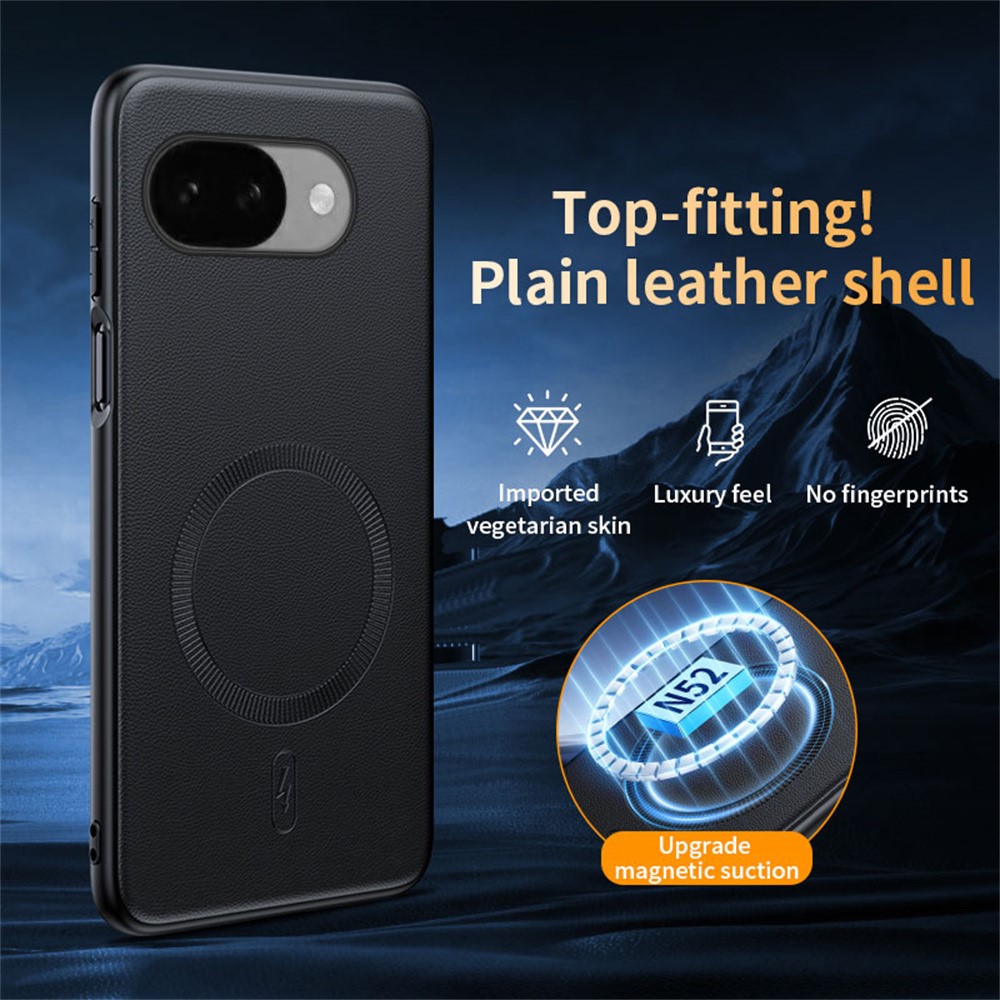  Google Pixle 10a Skal MagSafe Hybrid Svart - Teknikhallen.se