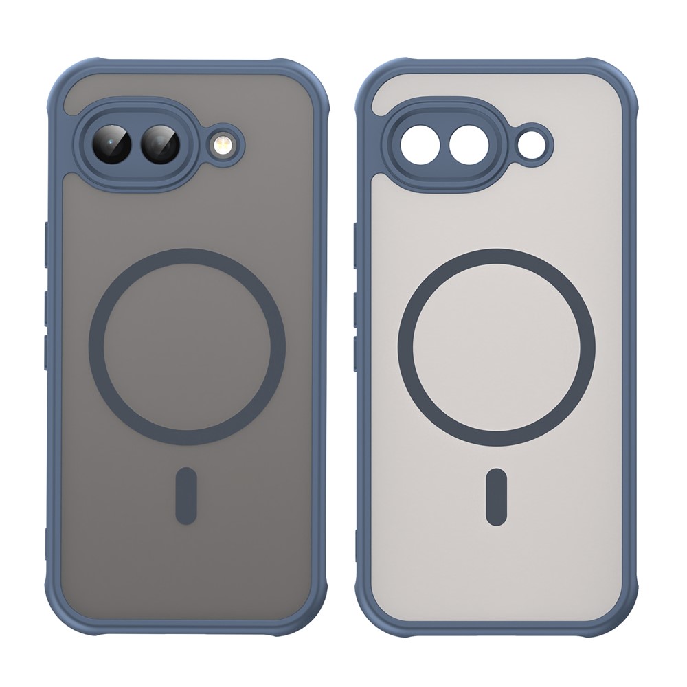  Google Pixel 10a Skal MagSafe Hybrid Blå - Teknikhallen.se