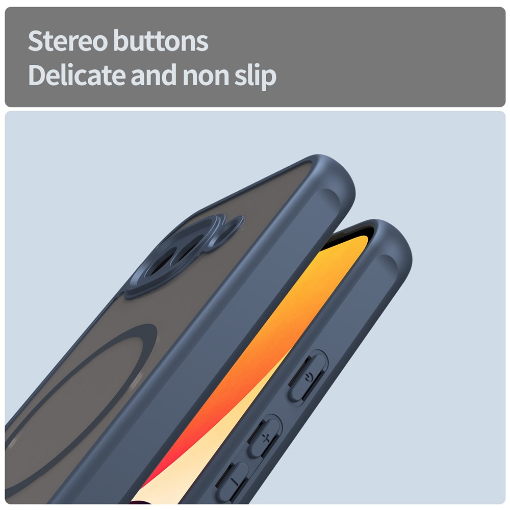  Google Pixel 10a Skal MagSafe Hybrid Blå - Teknikhallen.se