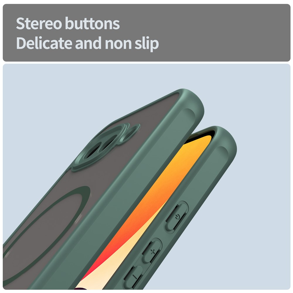  Google Pixel 10a Skal MagSafe Hybrid Grön - Teknikhallen.se