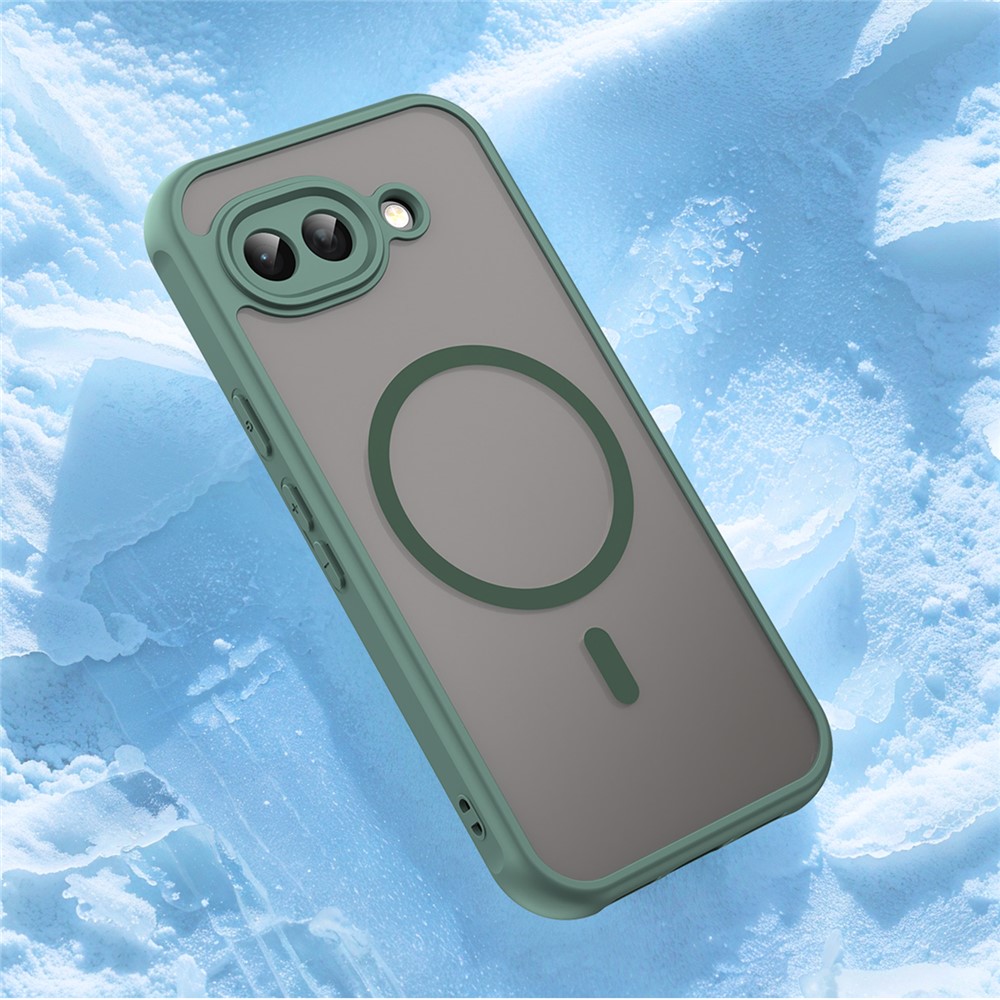  Google Pixel 10a Skal MagSafe Hybrid Grön - Teknikhallen.se