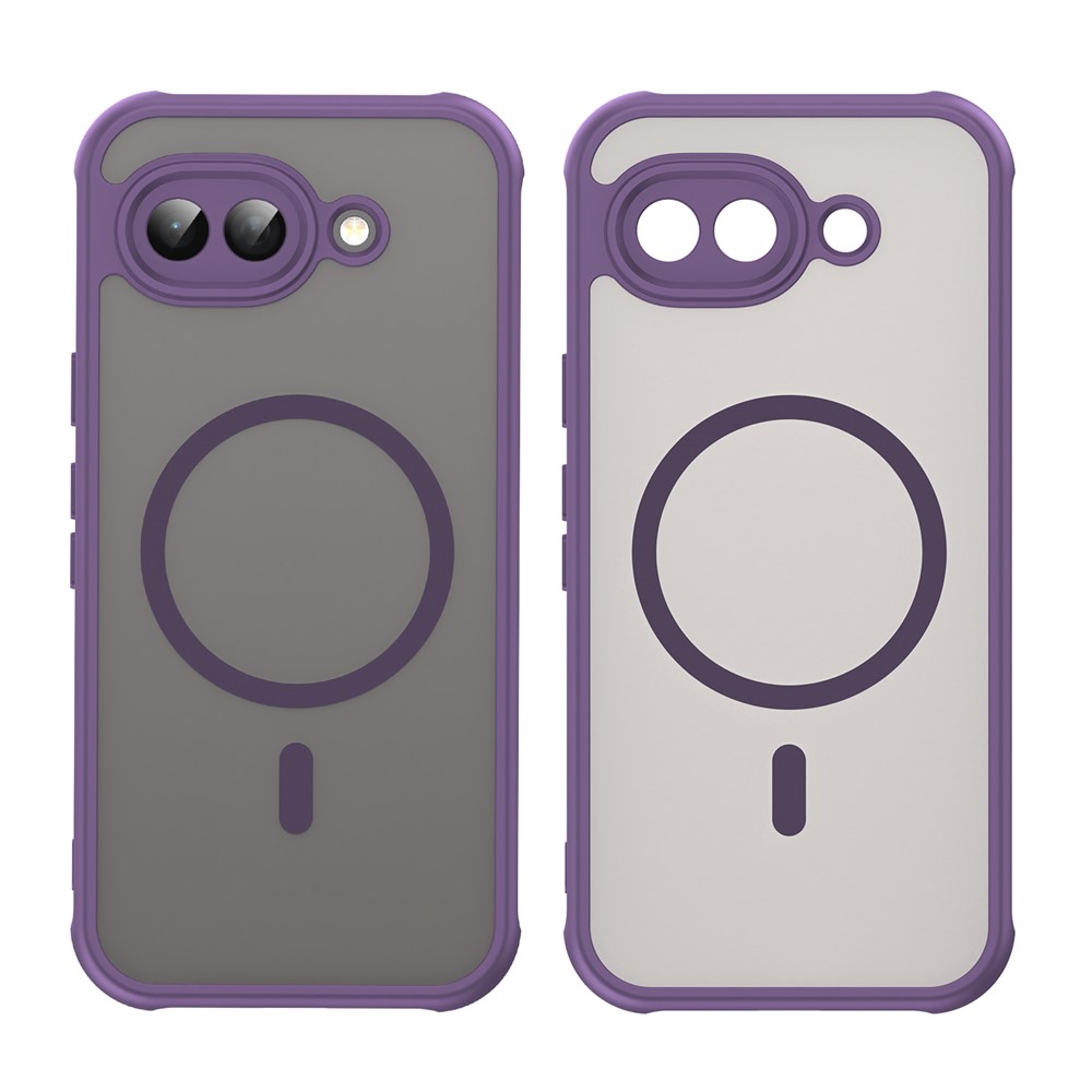  Google Pixel 10a Skal MagSafe Hybrid Lila - Teknikhallen.se