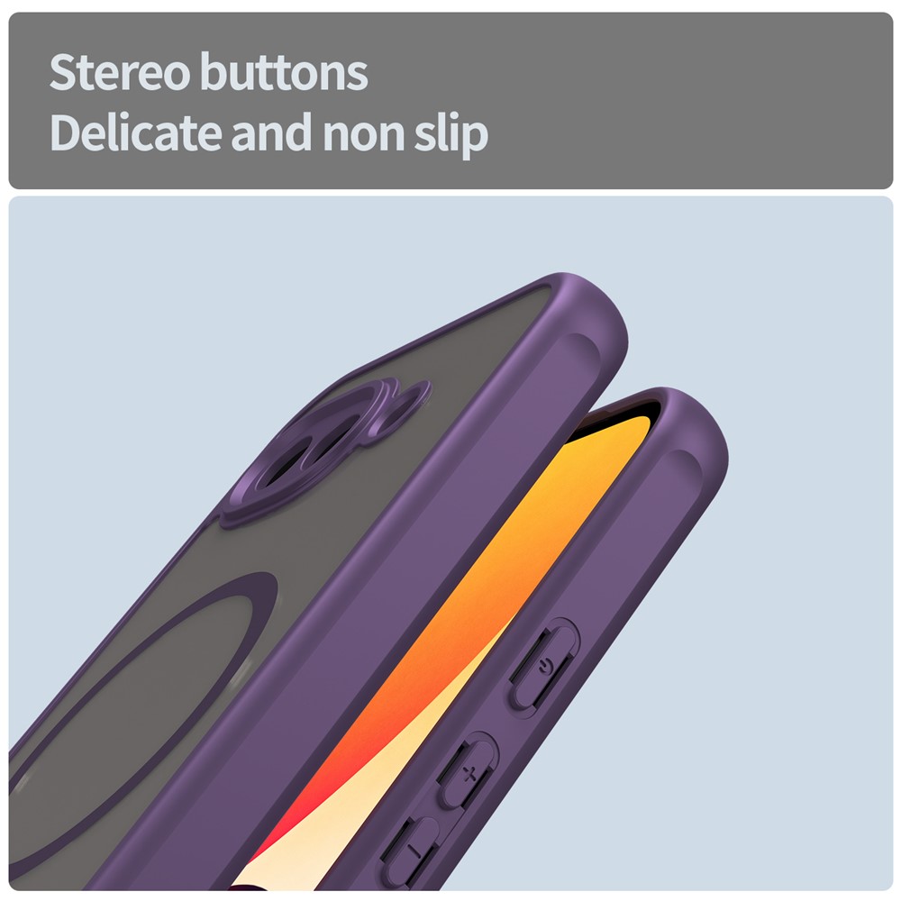  Google Pixel 10a Skal MagSafe Hybrid Lila - Teknikhallen.se
