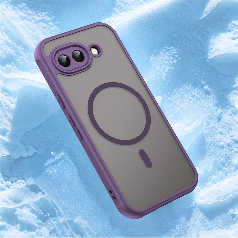  Google Pixel 10a Skal MagSafe Hybrid Lila - Teknikhallen.se