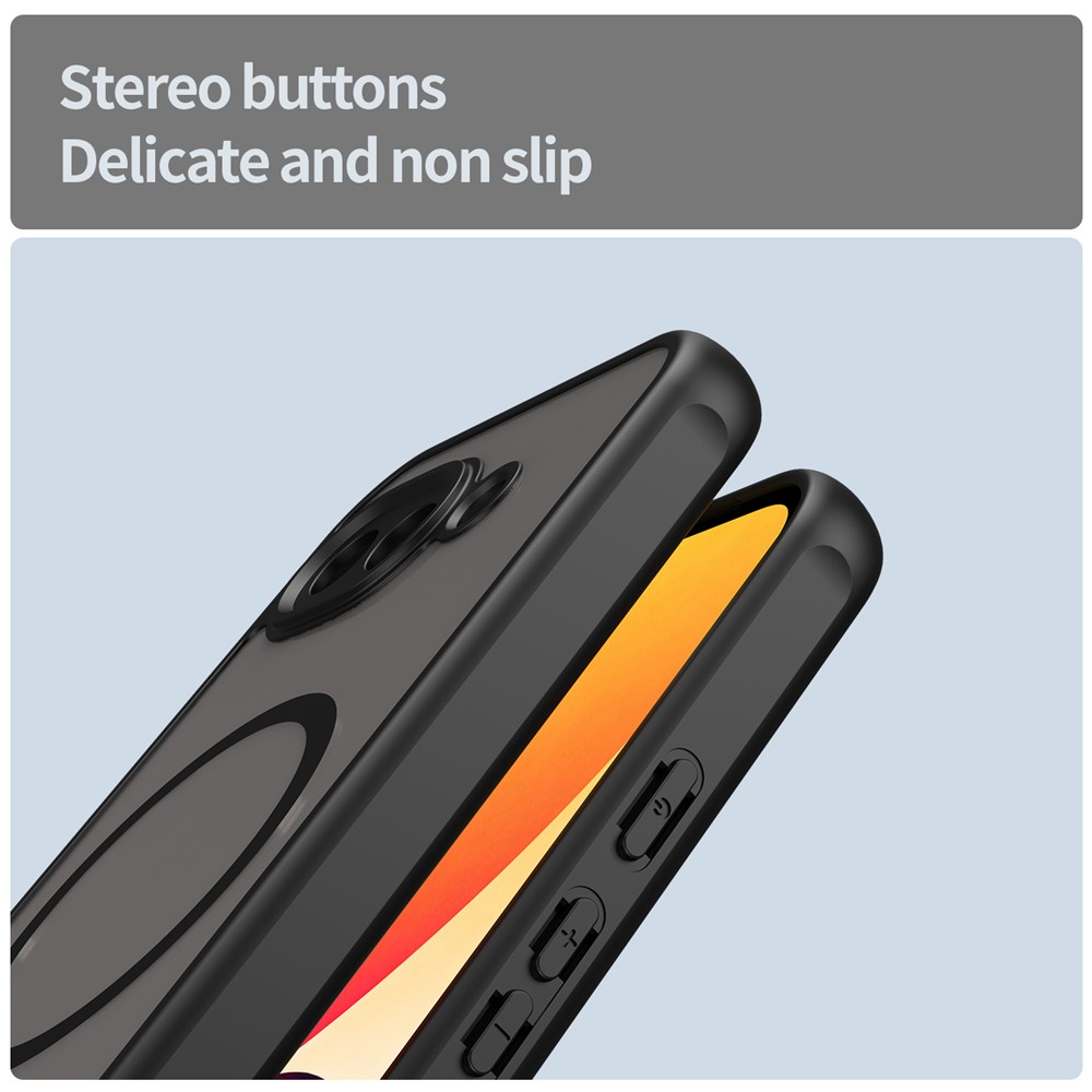  Google Pixel 10a Skal MagSafe Hybrid Svart - Teknikhallen.se