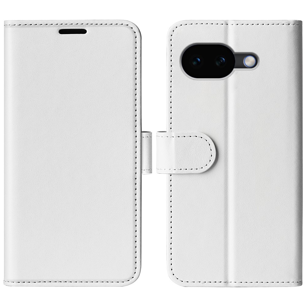  Google Pixel 10a Fodral Crazy Horse Läder Vit - Teknikhallen.se