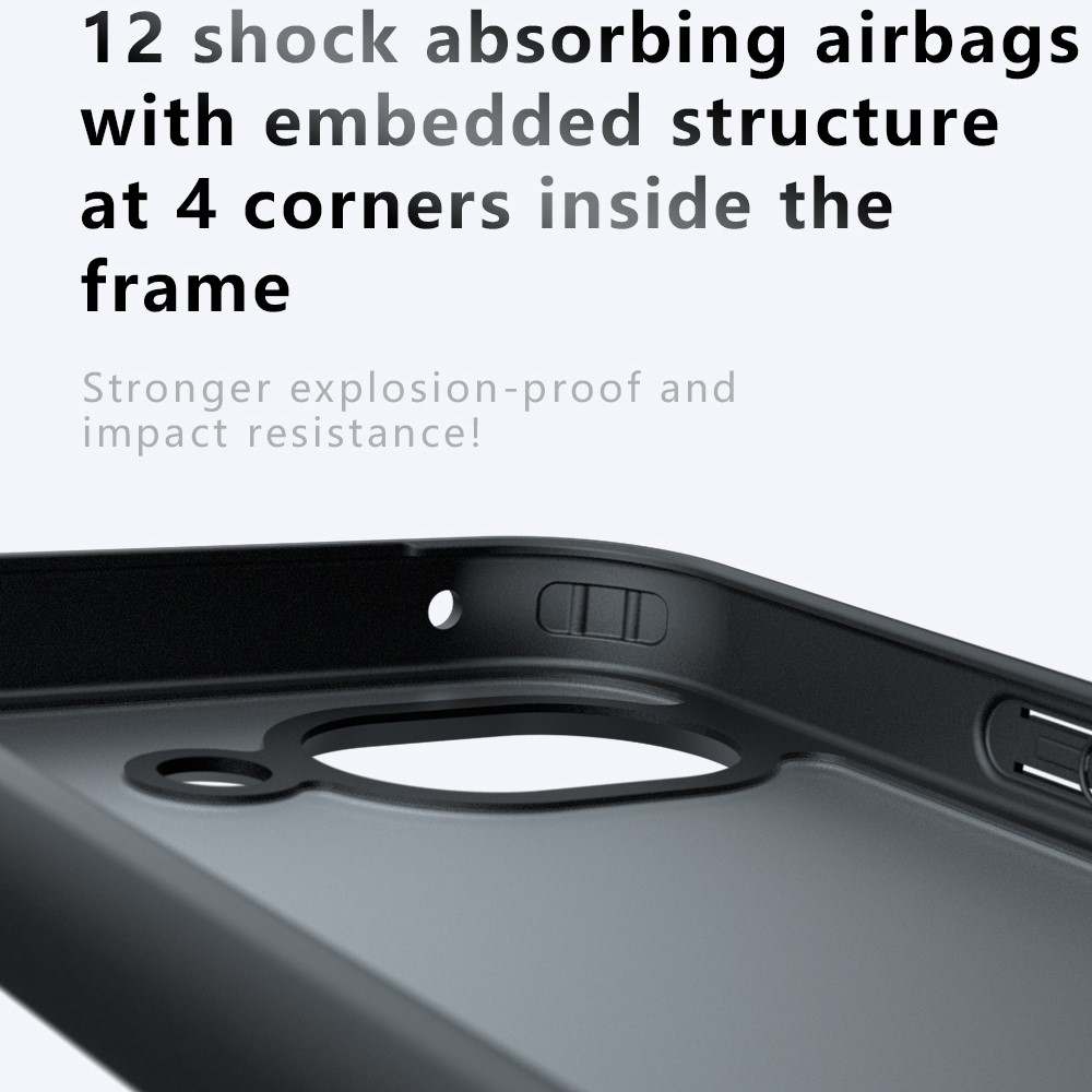  Google Pixel 10a Skal Shockproof Hybrid Transparent - Teknikhallen.se