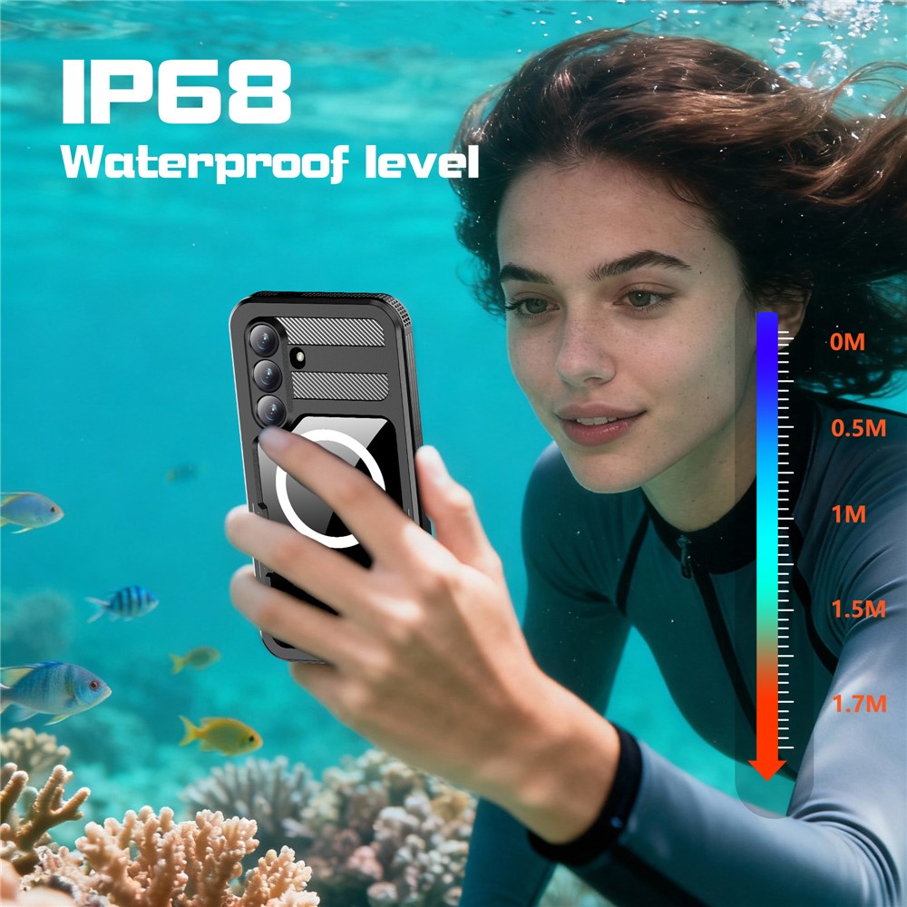 REDPEPPER REDPEPPER Galaxy S26 Plus Skal MagSafe 360 Vattentätt IP68 - Teknikhallen.se