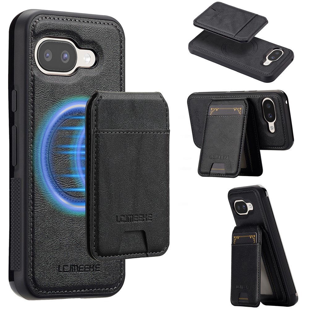 LC.IMEEKE LC.IMEEKE Google Pixel 10a Skal Med Avtagbar Korthållare Svart - Teknikhallen.se