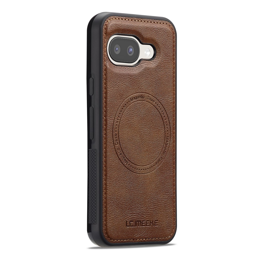 LC.IMEEKE LC.IMEEKE Google Pixel 10a Skal Med Avtagbar Korthållare Brun - Teknikhallen.se