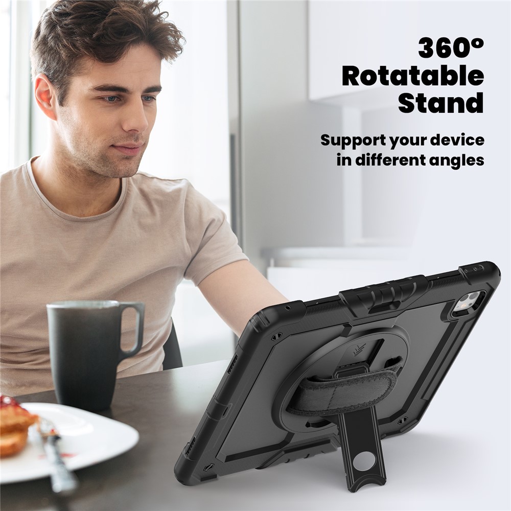  iPad Pro 13 2025 / 2024 Skal 360 Shockproof Hybrid Kickstand - Teknikhallen.se