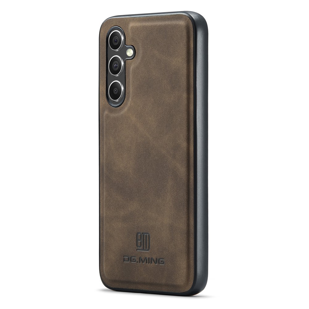 DG.MING DG.MING Samsung Galaxy S26 Plus Skal Läderbelagt Mörk Brun - Teknikhallen.se