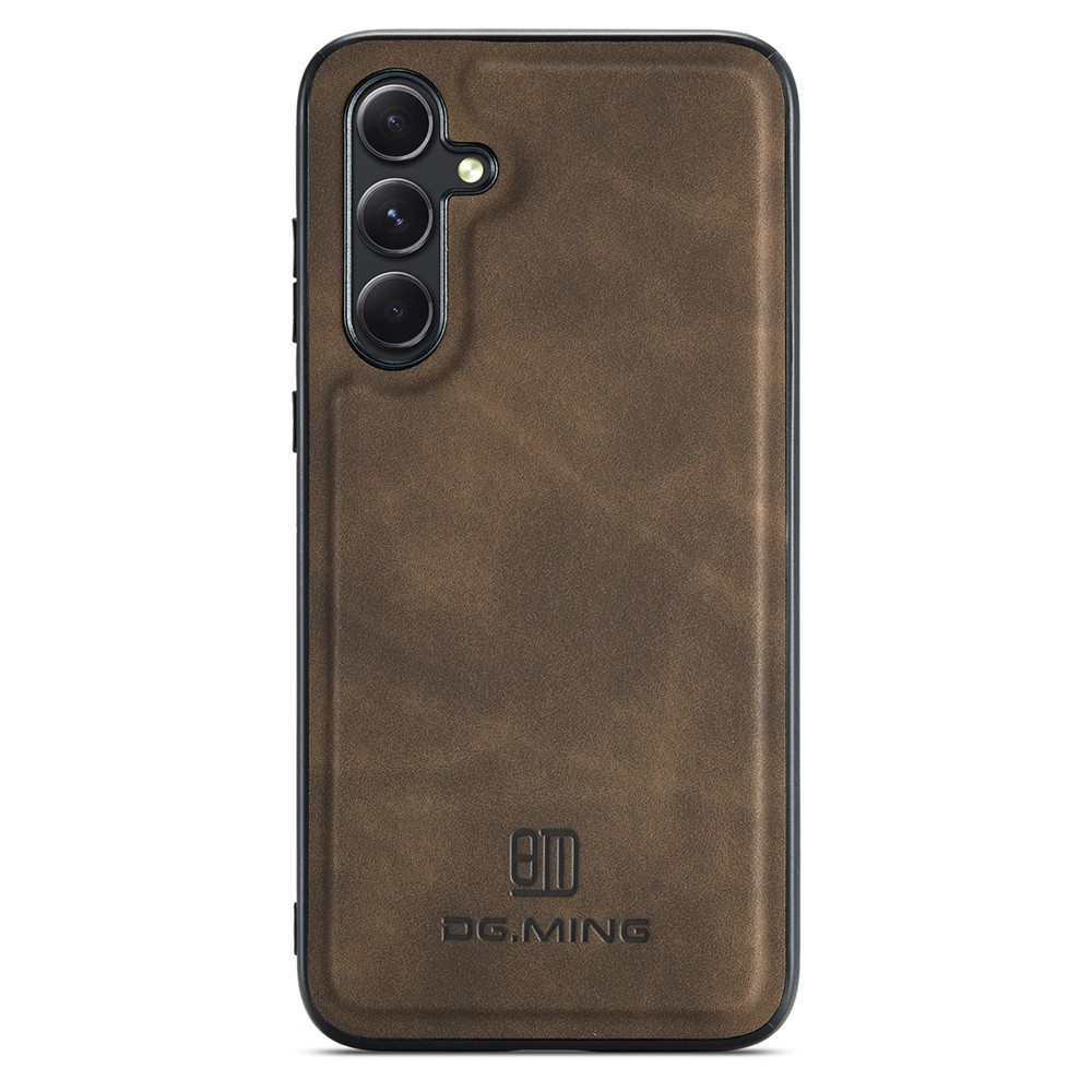 DG.MING DG.MING Samsung Galaxy S26 Plus Skal Läderbelagt Mörk Brun - Teknikhallen.se