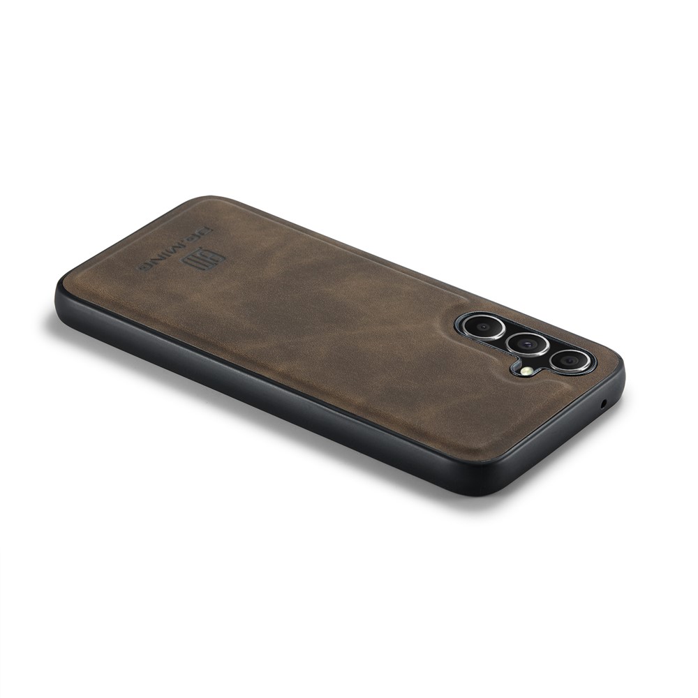 DG.MING DG.MING Samsung Galaxy S26 Plus Skal Läderbelagt Mörk Brun - Teknikhallen.se