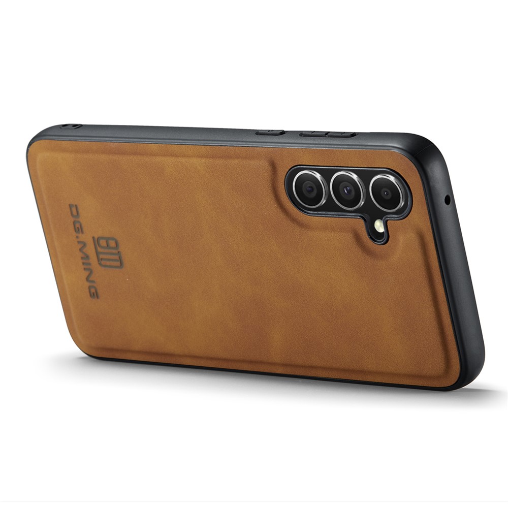 DG.MING DG.MING Samsung Galaxy S26 Plus Skal Läderbelagt Brun - Teknikhallen.se