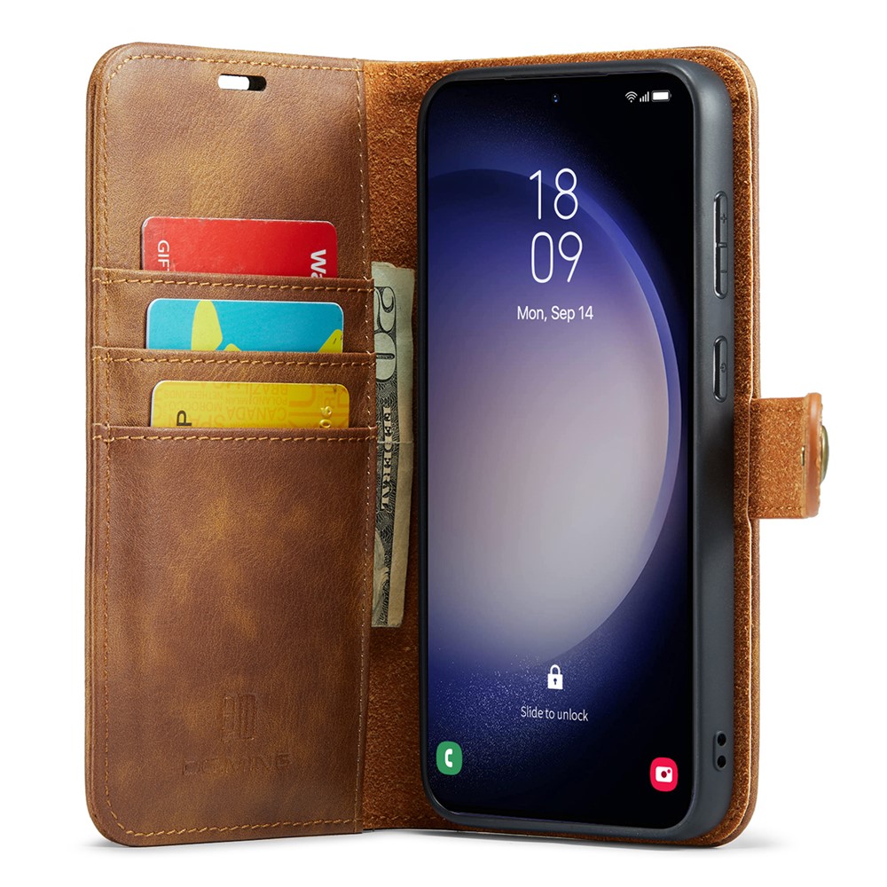 DG.MING DG.MING Samsung Galaxy S26 2in1 Fodral / Skal Brun - Teknikhallen.se