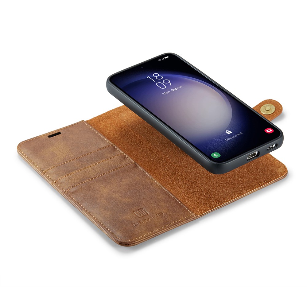 DG.MING DG.MING Samsung Galaxy S26 Plus 2in1 Fodral / Skal Brun - Teknikhallen.se