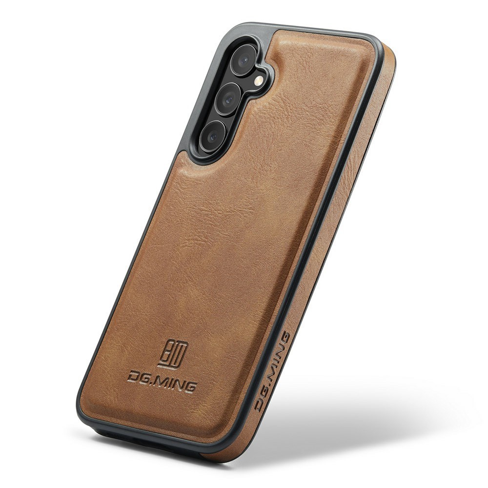 DG.MING DG.MING Samsung Galaxy S26 Plus Skal Läderbelagt Hybrid Brun - Teknikhallen.se