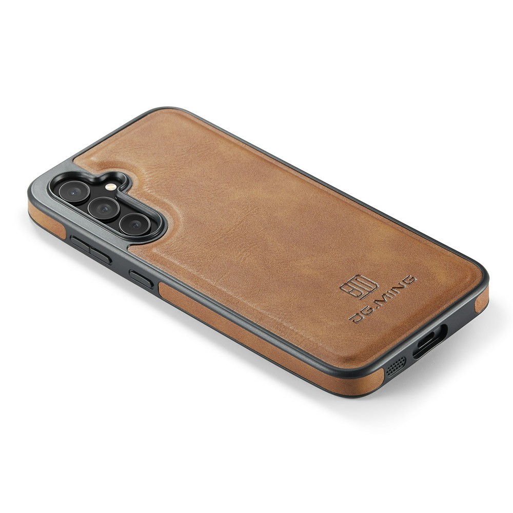 DG.MING DG.MING Samsung Galaxy S26 Plus Skal Läderbelagt Hybrid Brun - Teknikhallen.se