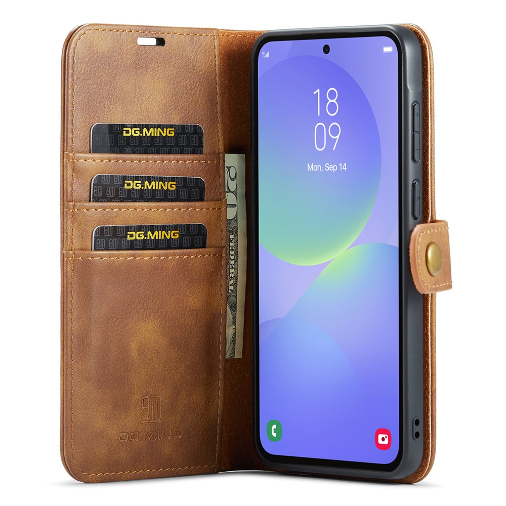 DG.MING DG.MING Samsung Galaxy A37 5G 2in1 Fodral / Skal Brun - Teknikhallen.se
