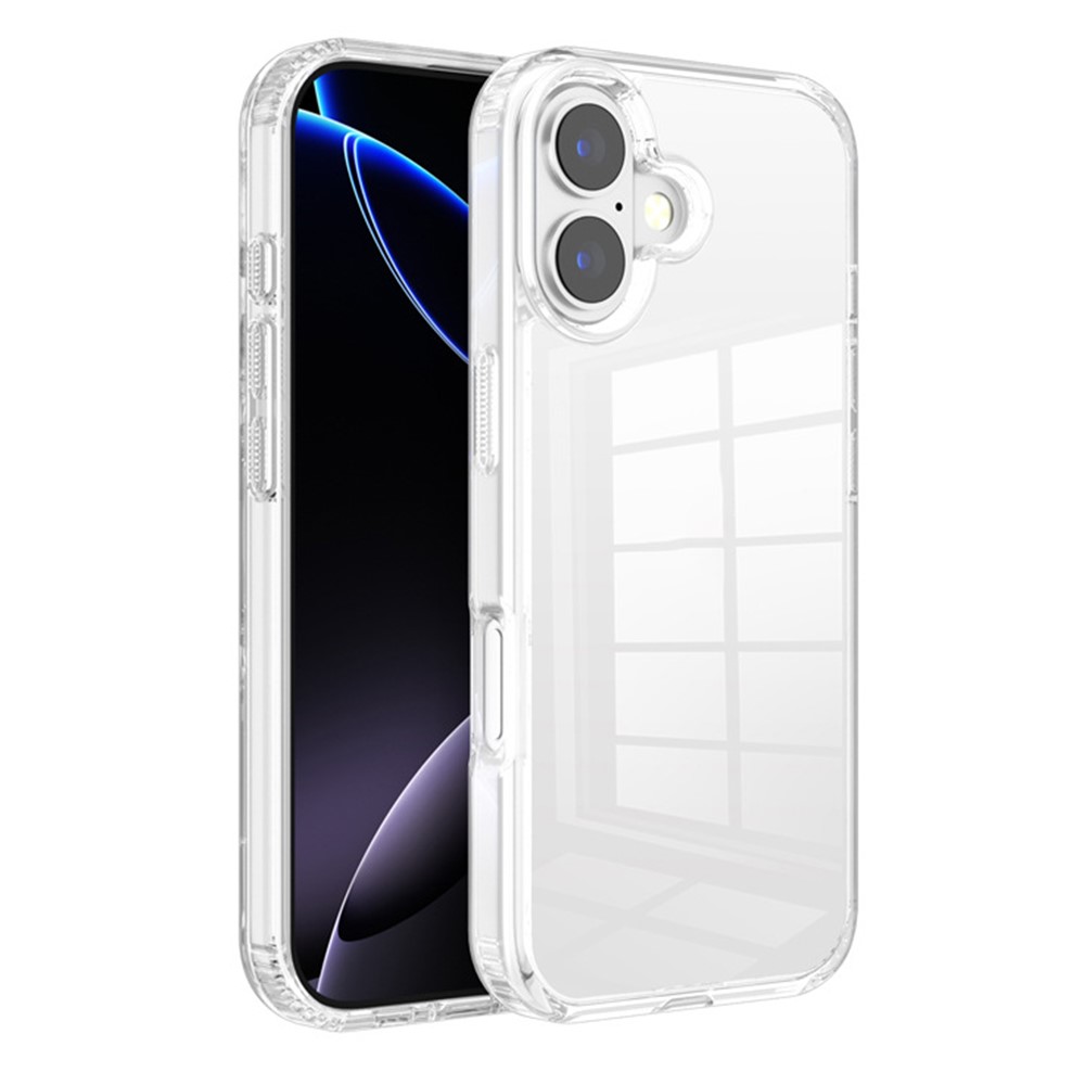  iPhone 17 Skal Hybrid Transparent - Teknikhallen.se