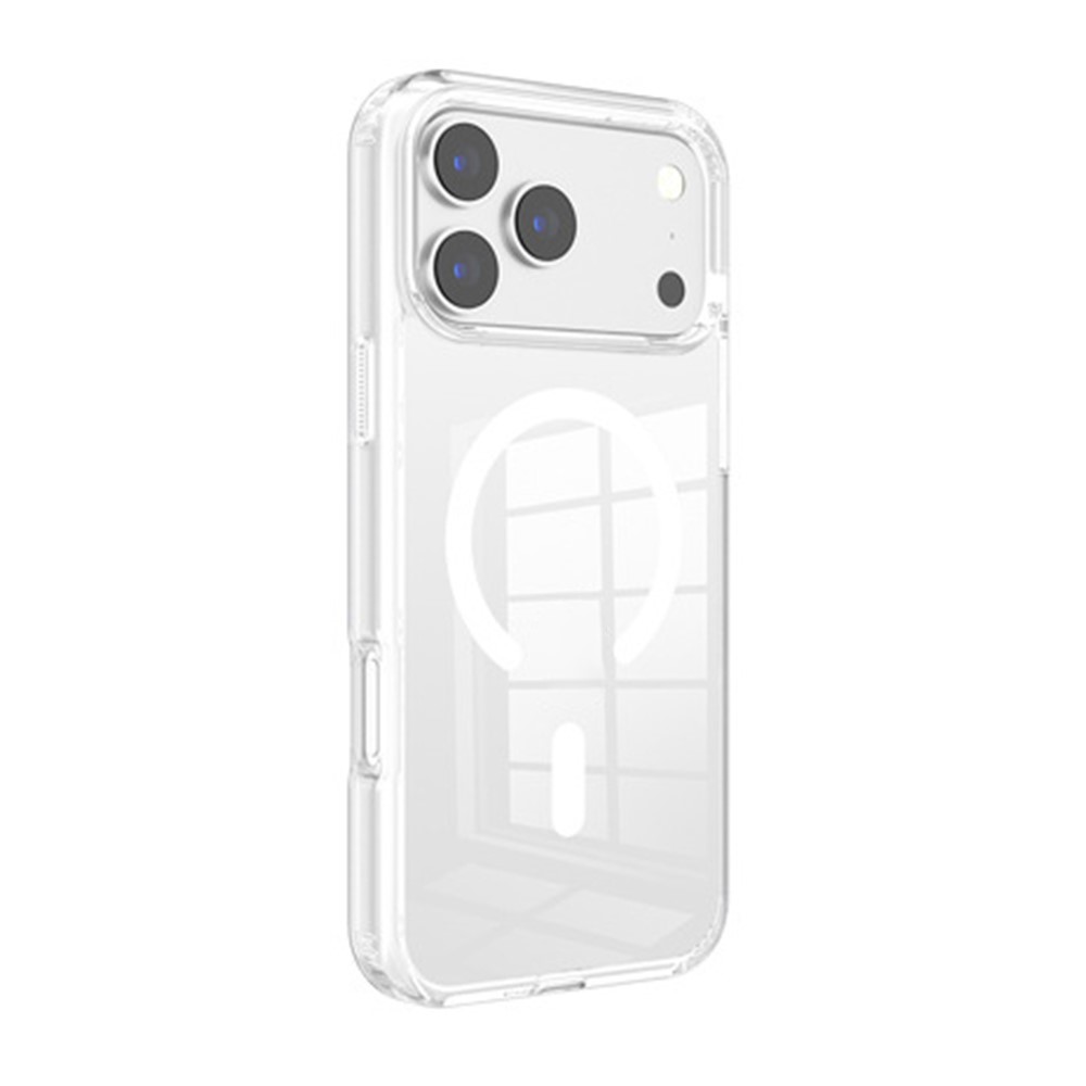  iPhone 17 Pro Skal MagSafe Hybrid Transparent - Teknikhallen.se