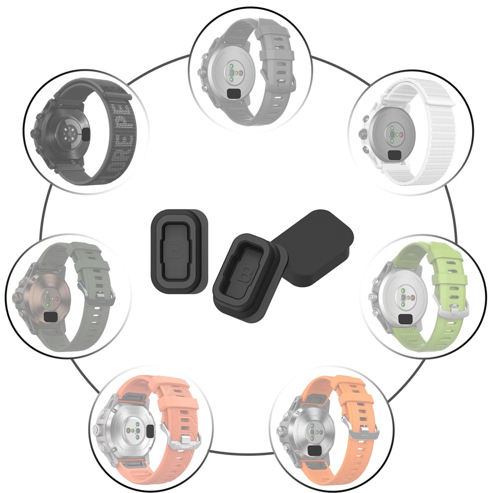  Coros Pace 2/Apex/Apex 2/Vertix/Vertix 2 Dammplugg Svart - Teknikhallen.se