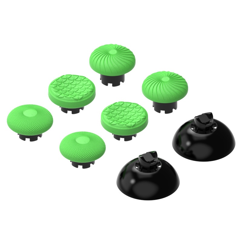 DATA FROG DATA FROG 8-PACK Thumb Grip För PS5/PS4/Xbox/Switch Grön - Teknikhallen.se