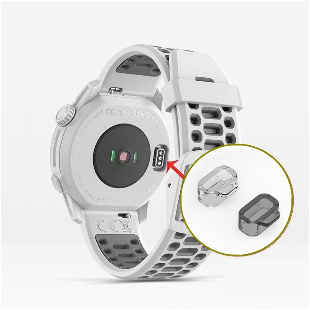  Coros Apex 2 Pro/Apex 2/Apex Pro Dammplugg TPU Tonad Svart - Teknikhallen.se