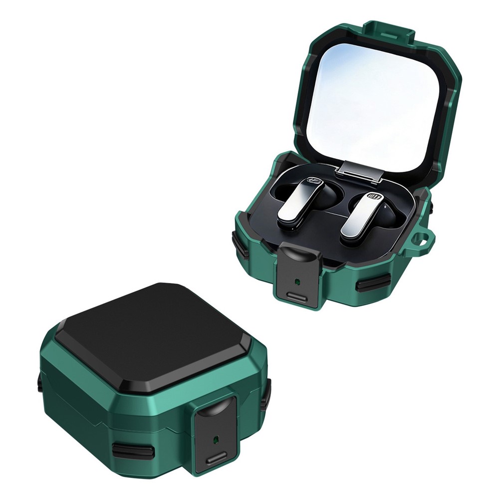  Samsung Galaxy Buds 4/4 Pro Skal Shockproof Hybrid Grön - Teknikhallen.se