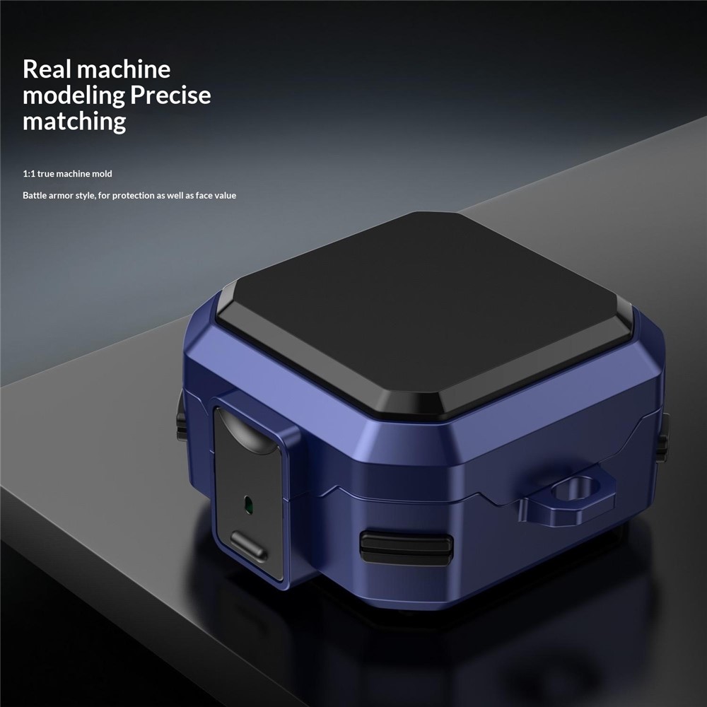  Samsung Galaxy Buds 4/4 Pro Skal Shockproof Hybrid Lila - Teknikhallen.se