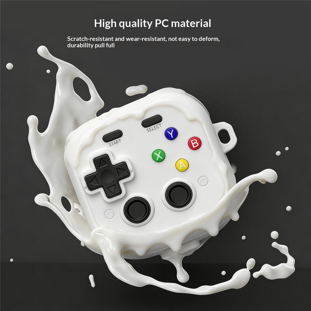  Samsung Galaxy Buds 4 / 4 Pro Skal Game Console Grå - Teknikhallen.se