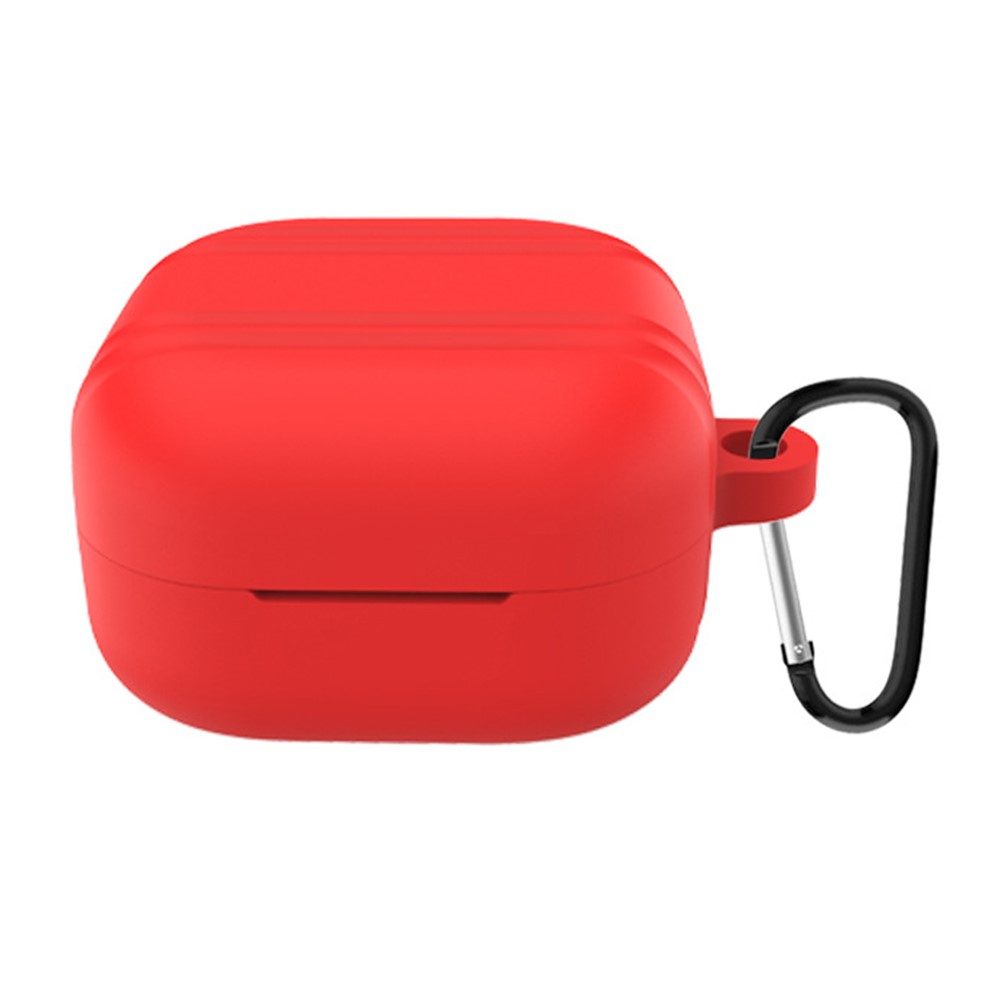  Galaxy Buds 4 / 4 Pro Skal Med Karbinhake Silikon Röd - Teknikhallen.se