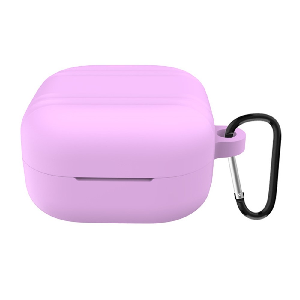  Galaxy Buds 4 / 4 Pro Skal Med Karbinhake Silikon Lila - Teknikhallen.se