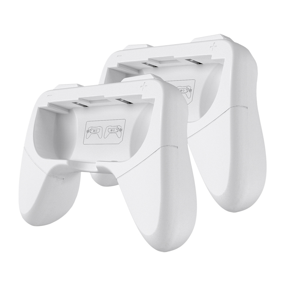  Nintendo Switch OLED 2 st Joy-Con Grepp Vit - Teknikhallen.se