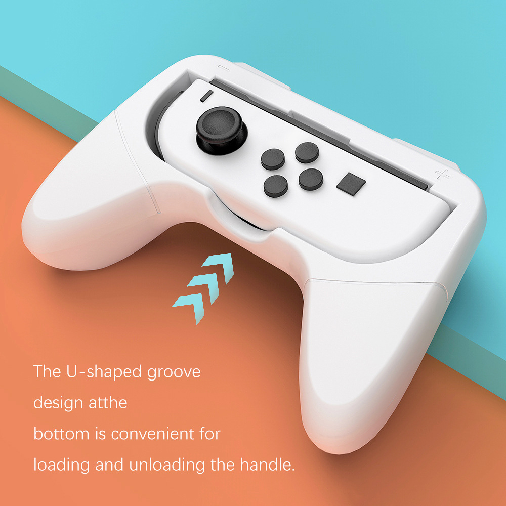  Nintendo Switch OLED 2 st Joy-Con Grepp Svart - Teknikhallen.se