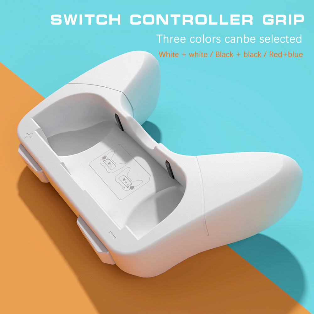  Nintendo Switch OLED 2 st Joy-Con Grepp Röd / Blå - Teknikhallen.se