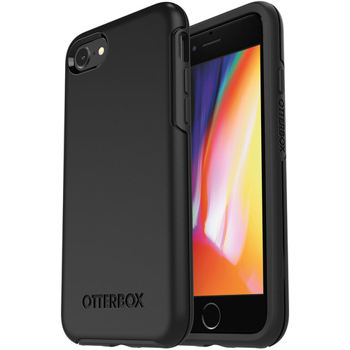 OtterBox OtterBox iPhone 7/8/SE 2020/2022 Skal Symmetry Svart - Teknikhallen.se