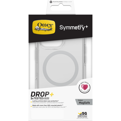 OtterBox OtterBox iPhone 13 Pro Skal MagSafe Symmetry Plus Clear - Teknikhallen.se