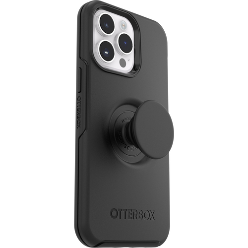OtterBox OtterBox iPhone 14 Pro Max Skal Otter+Pop Symmetry Svart - Teknikhallen.se