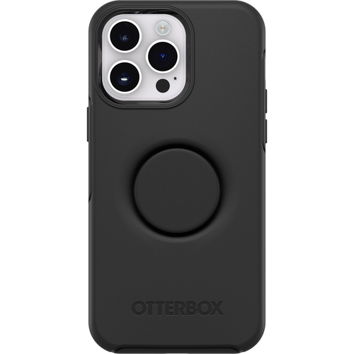 OtterBox OtterBox iPhone 14 Pro Max Skal Otter+Pop Symmetry Svart - Teknikhallen.se