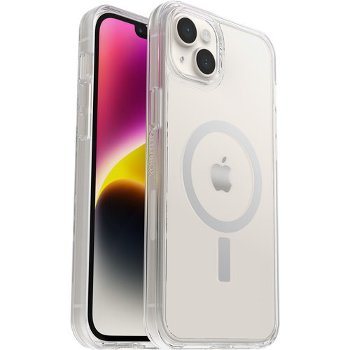 OtterBox OtterBox iPhone 14 Plus Skal MagSafe Symmetry Plus Clear - Teknikhallen.se