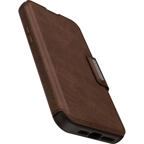OtterBox OtterBox iPhone 15 Pro Max Fodral MagSafe Strada Espresso Brun - Teknikhallen.se
