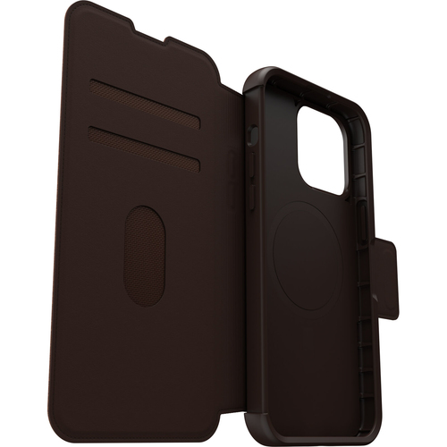 OtterBox OtterBox iPhone 15 Pro Max Fodral MagSafe Strada Espresso Brun - Teknikhallen.se