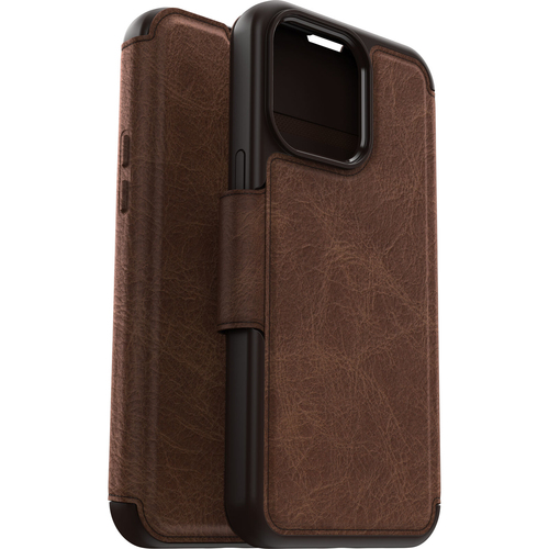 OtterBox OtterBox iPhone 15 Pro Max Fodral MagSafe Strada Espresso Brun - Teknikhallen.se